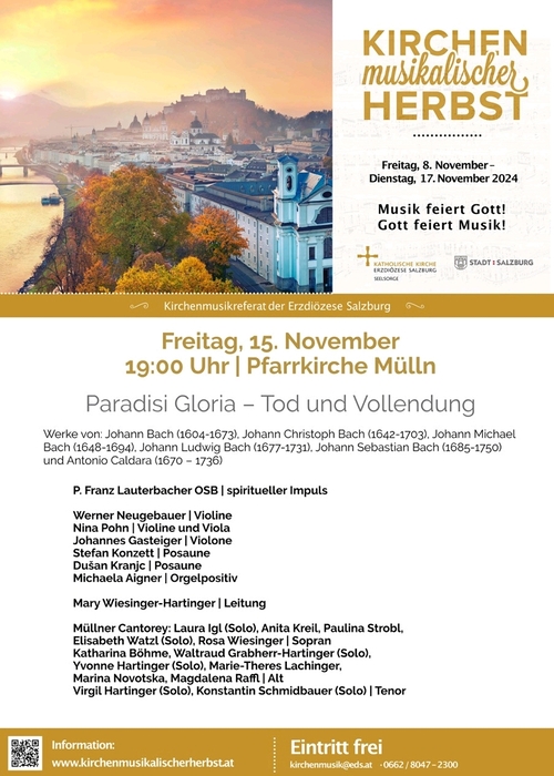 Kirchenmusik. Herbst